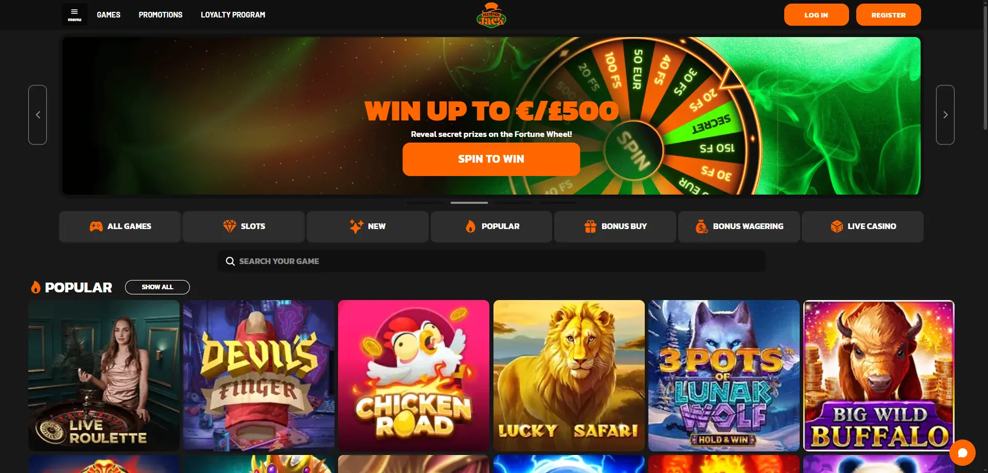 Ontdek HiddenJack Casino voor Online Spellen en Royale Bonusdeals image 2